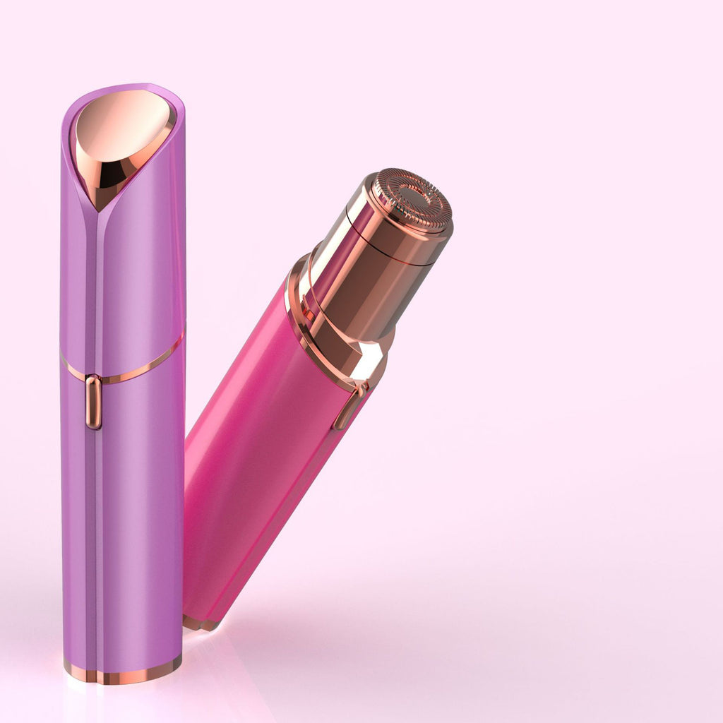 Electric Face Epilator Hair Removal Trimmer (Rechargeable, Lipstick Shaver)